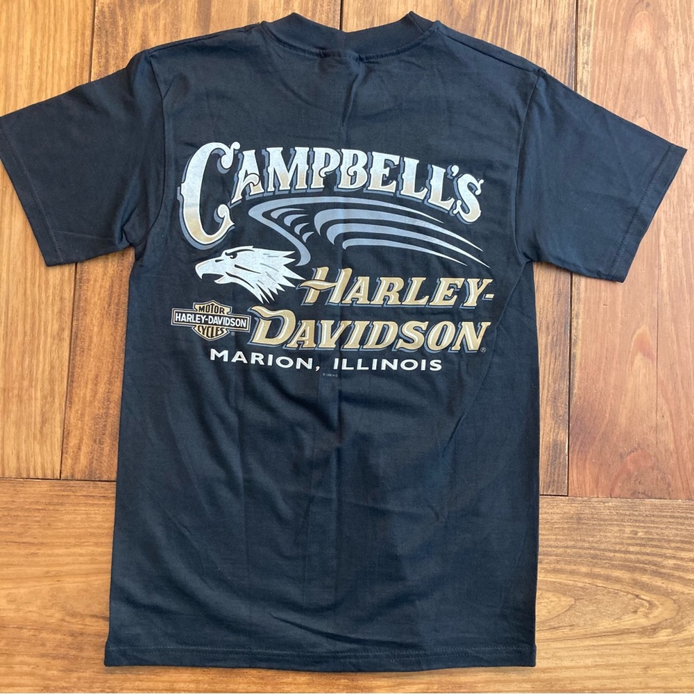 Vintage Harley Davidson Marion, Illinois Graphic T shirt